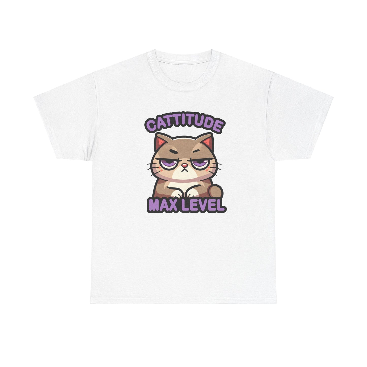 Cattitude Max Level T-Shirt