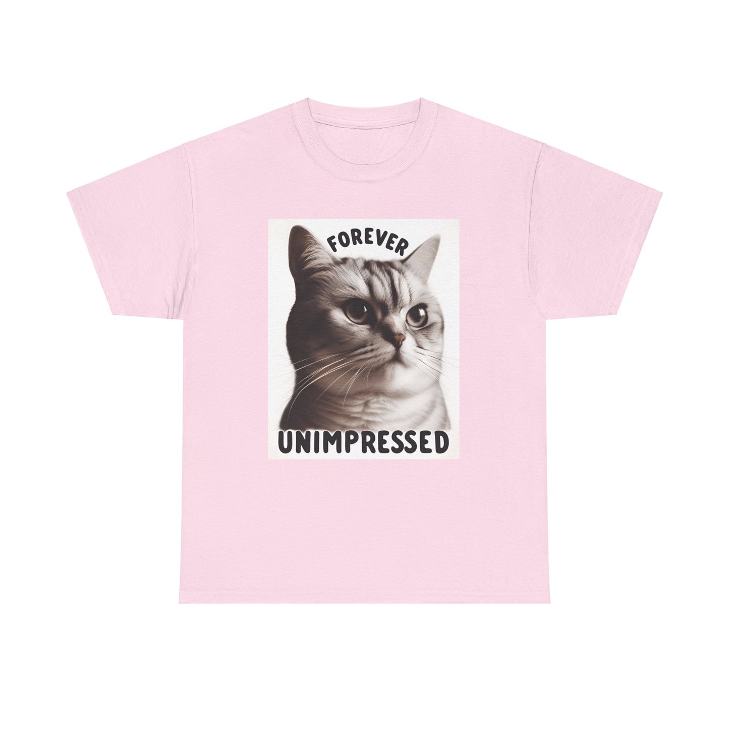 Forever Unimpressed Cat T-Shirt