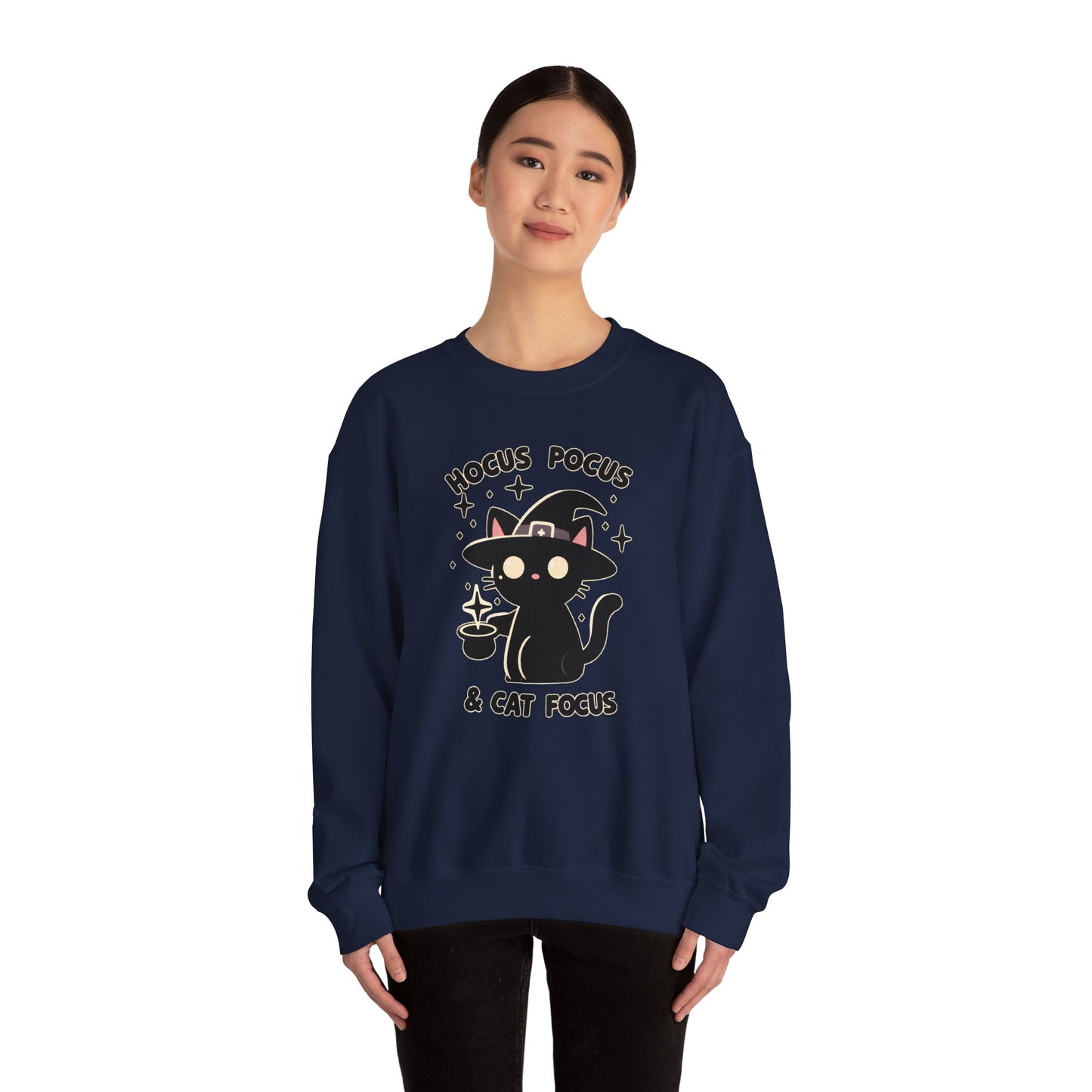 Hocus Pocus & Cat Focus Sweatshirt