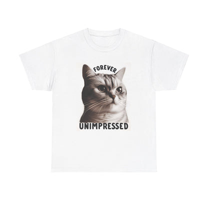 Forever Unimpressed Cat T-Shirt