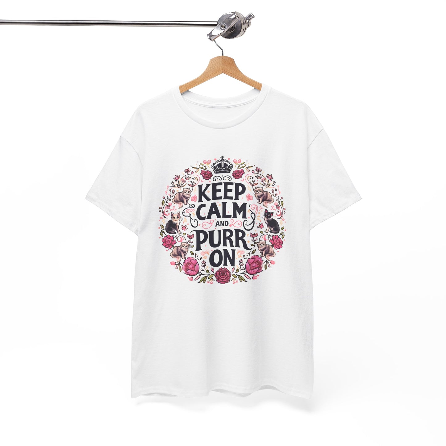 Keep Calm and Purr On T-Shirt