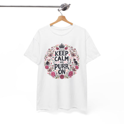 Keep Calm and Purr On T-Shirt