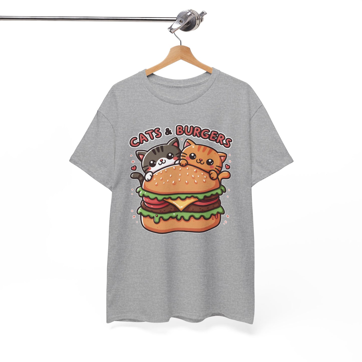 Cats & Burgers T-Shirt