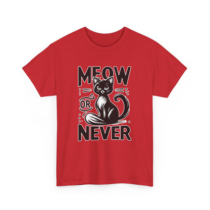 Meow or Never T-Shirt