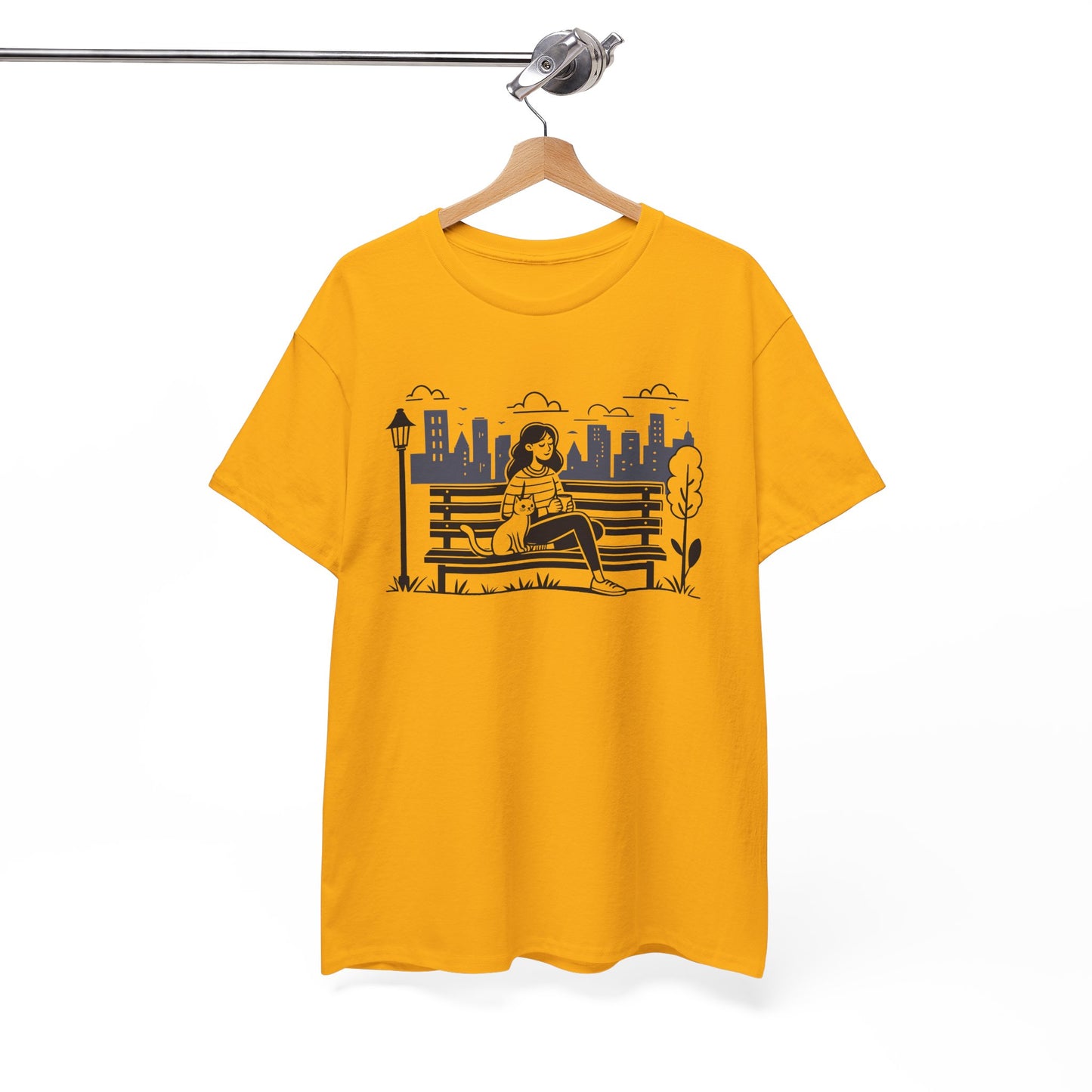 Cat Bench Chill T-Shirt