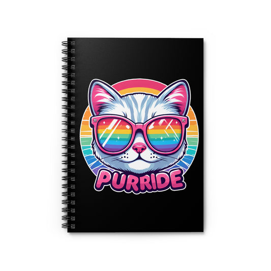 Purride Spiral Notebook