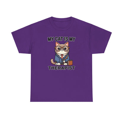 My Cat is My Therapist T-Shirt