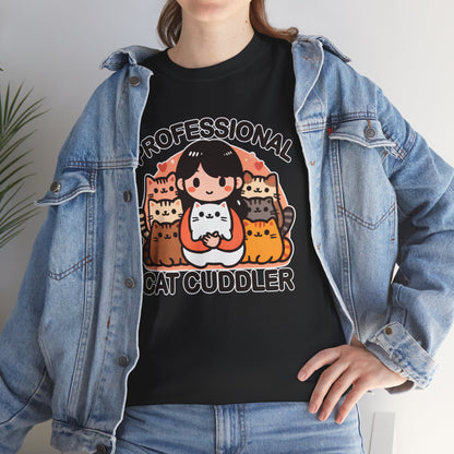 Professional Cat Cuddle T-Shirt