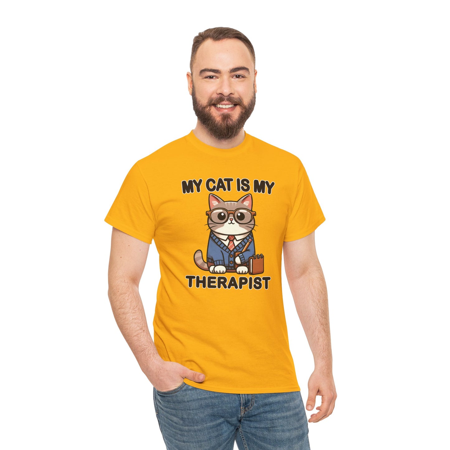 My Cat is My Therapist T-Shirt