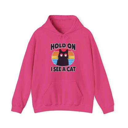 Hold On. I See a Cat Gender-Neutral Hoodie