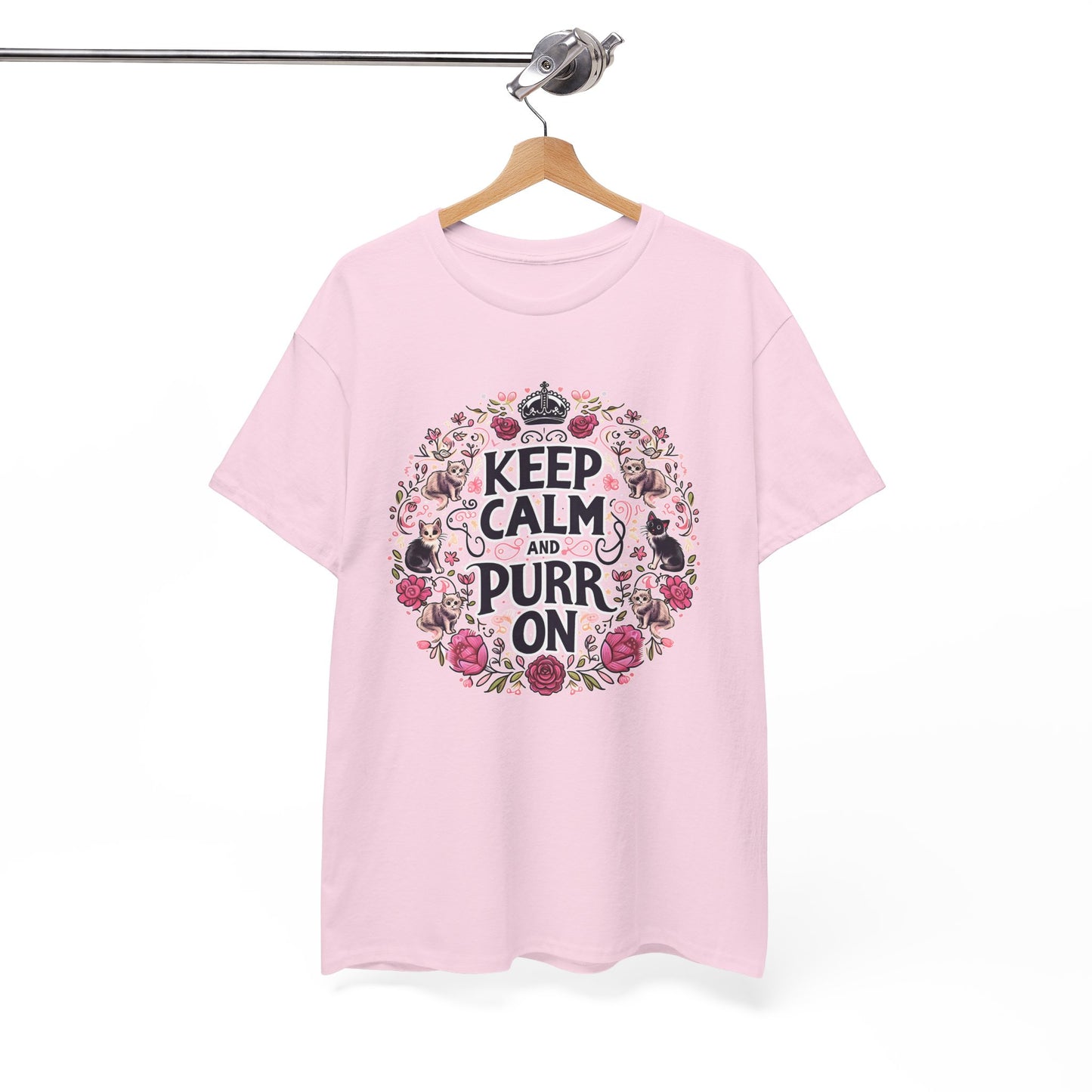 Keep Calm and Purr On T-Shirt