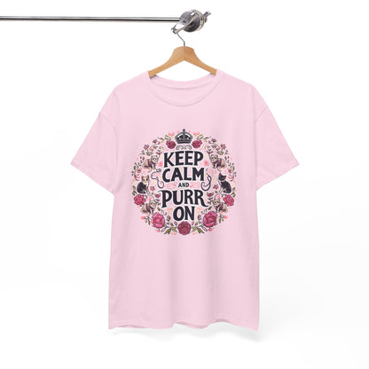 Keep Calm and Purr On T-Shirt