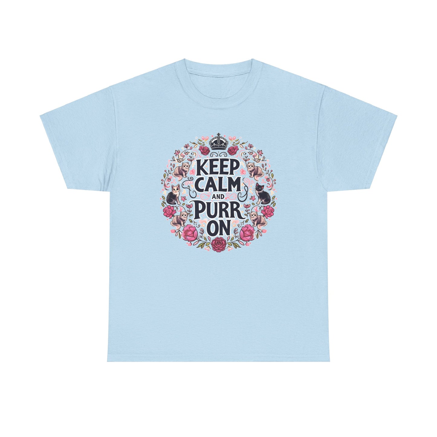 Keep Calm and Purr On T-Shirt