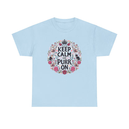 Keep Calm and Purr On T-Shirt