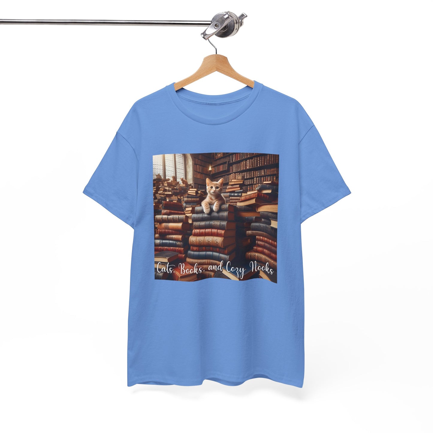 Cats, Books, and Cozy Nooks T-Shirt