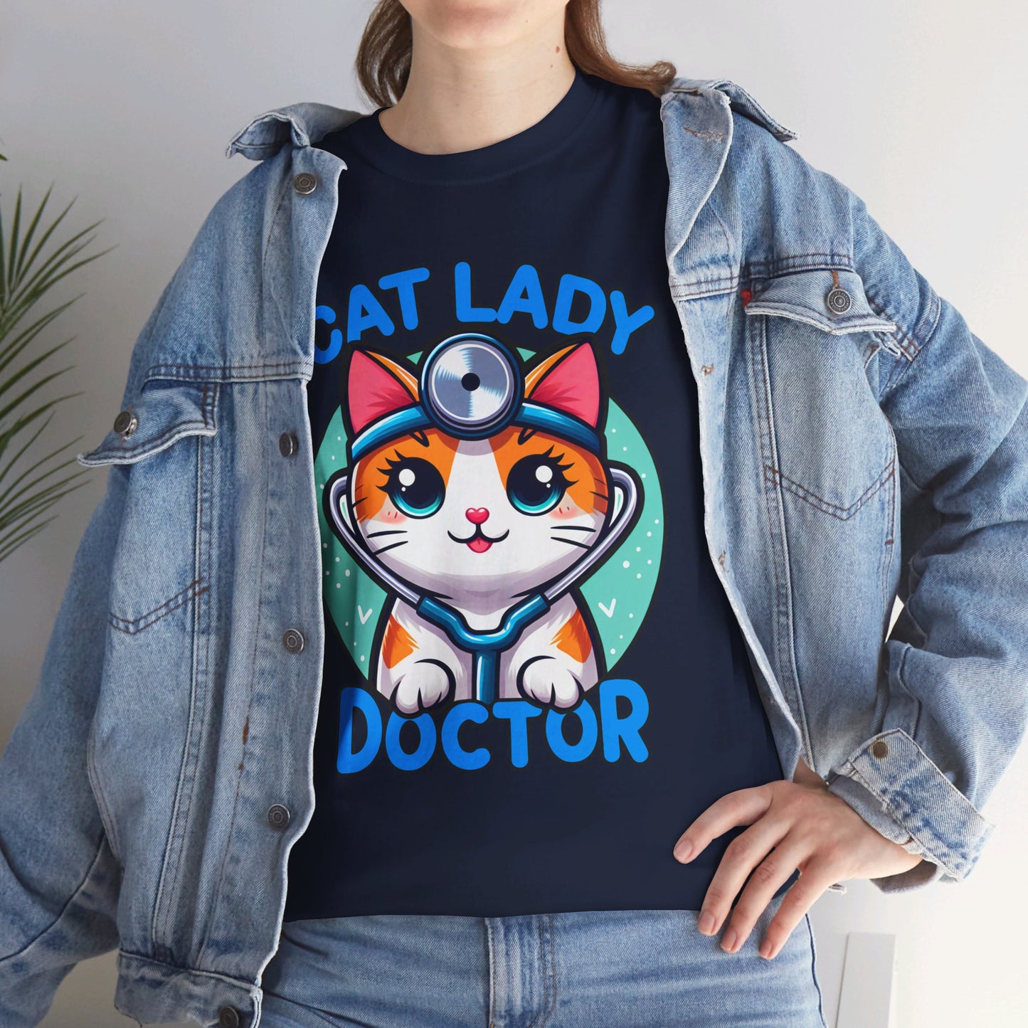 Cat Lady Doctor T-Shirt