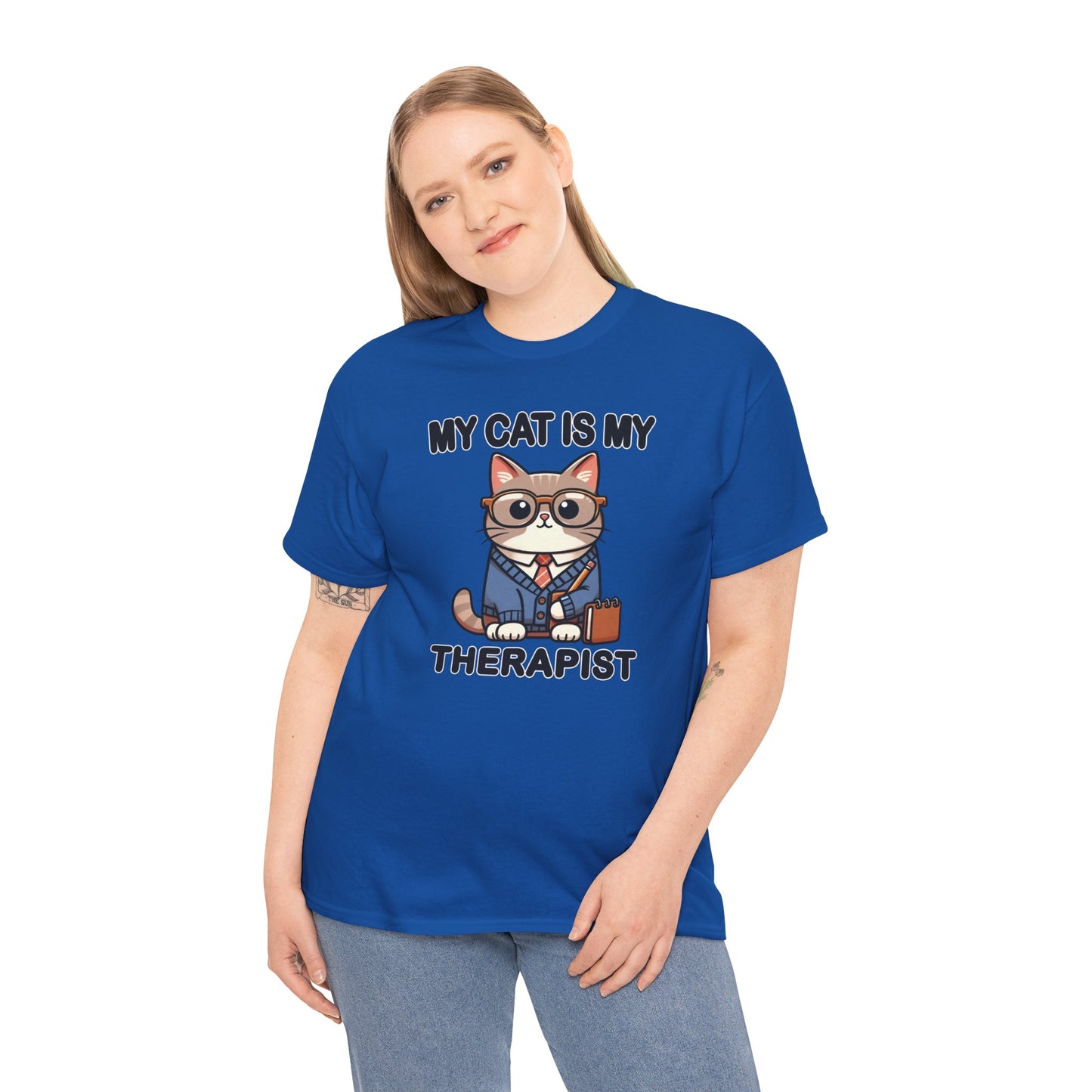 My Cat is My Therapist T-Shirt