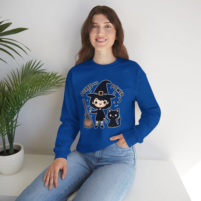 Purrs & Power Sweatshirt