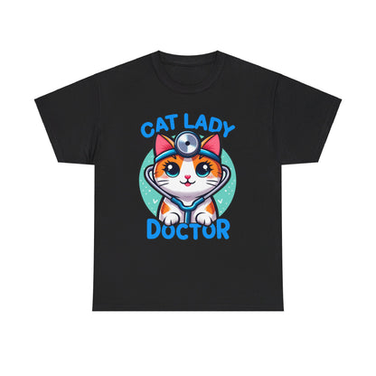 Cat Lady Doctor T-Shirt