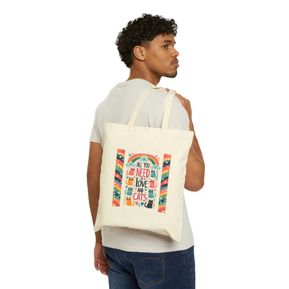 All You Need is Love & Cats Tote