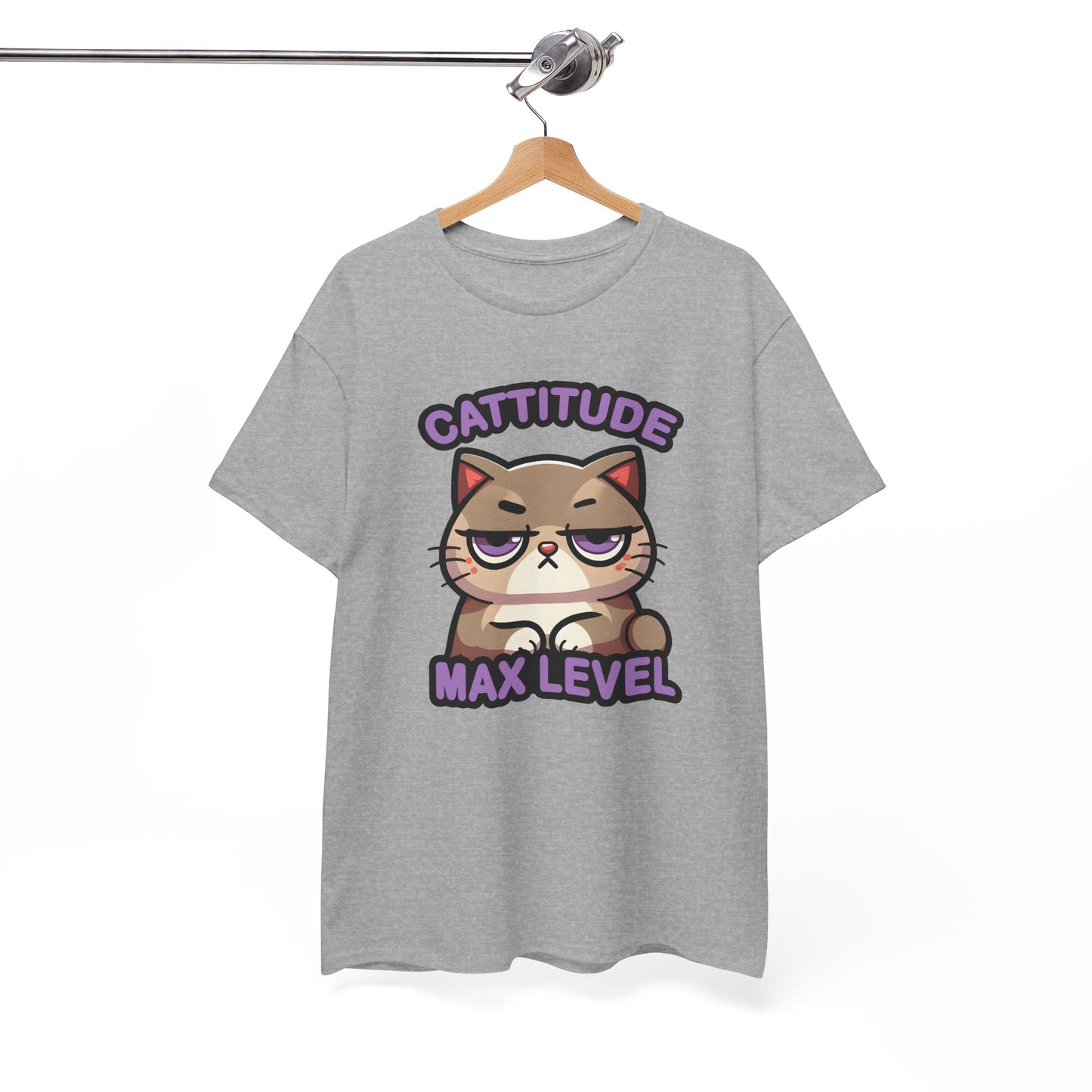 Cattitude Max Level T-Shirt