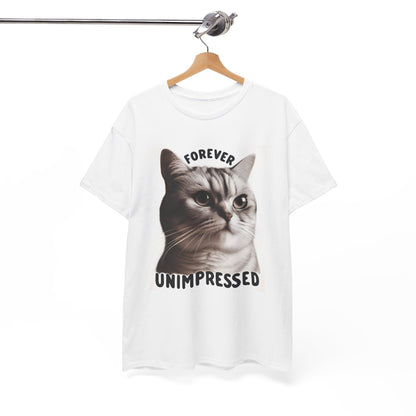 Forever Unimpressed Cat T-Shirt