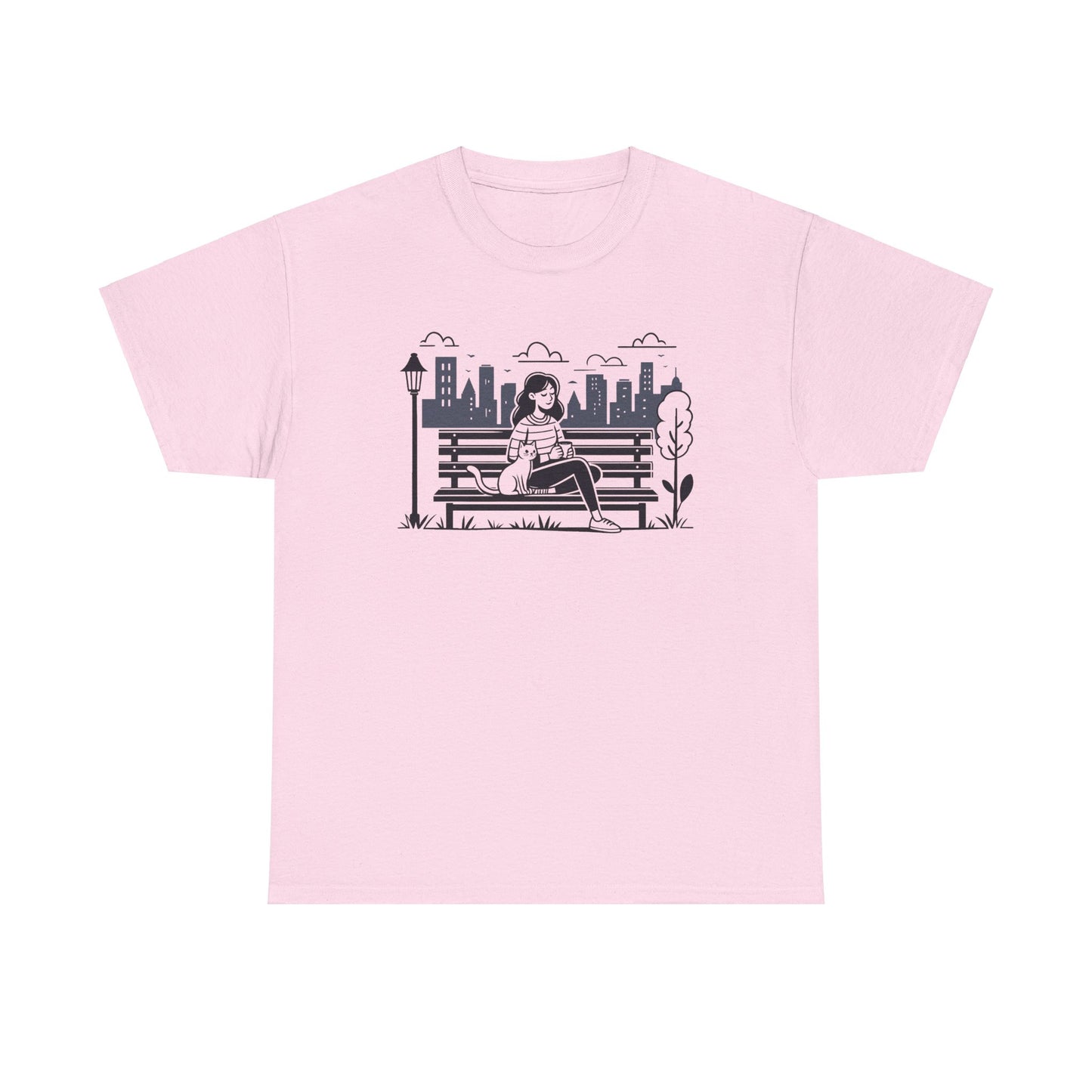 Cat Bench Chill T-Shirt