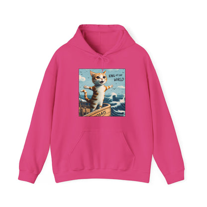 King of the World Gender-Neutral Hoodie