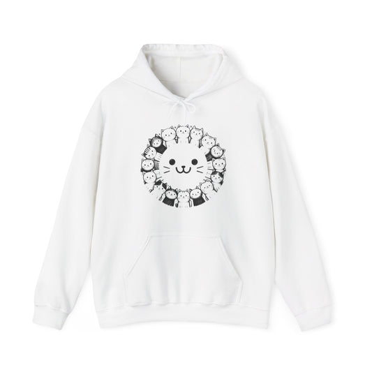 Happy Cats Gender-Neutral Hoodie