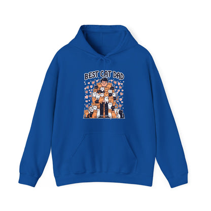Best Cat Dad Gender-Neutral Hoodie