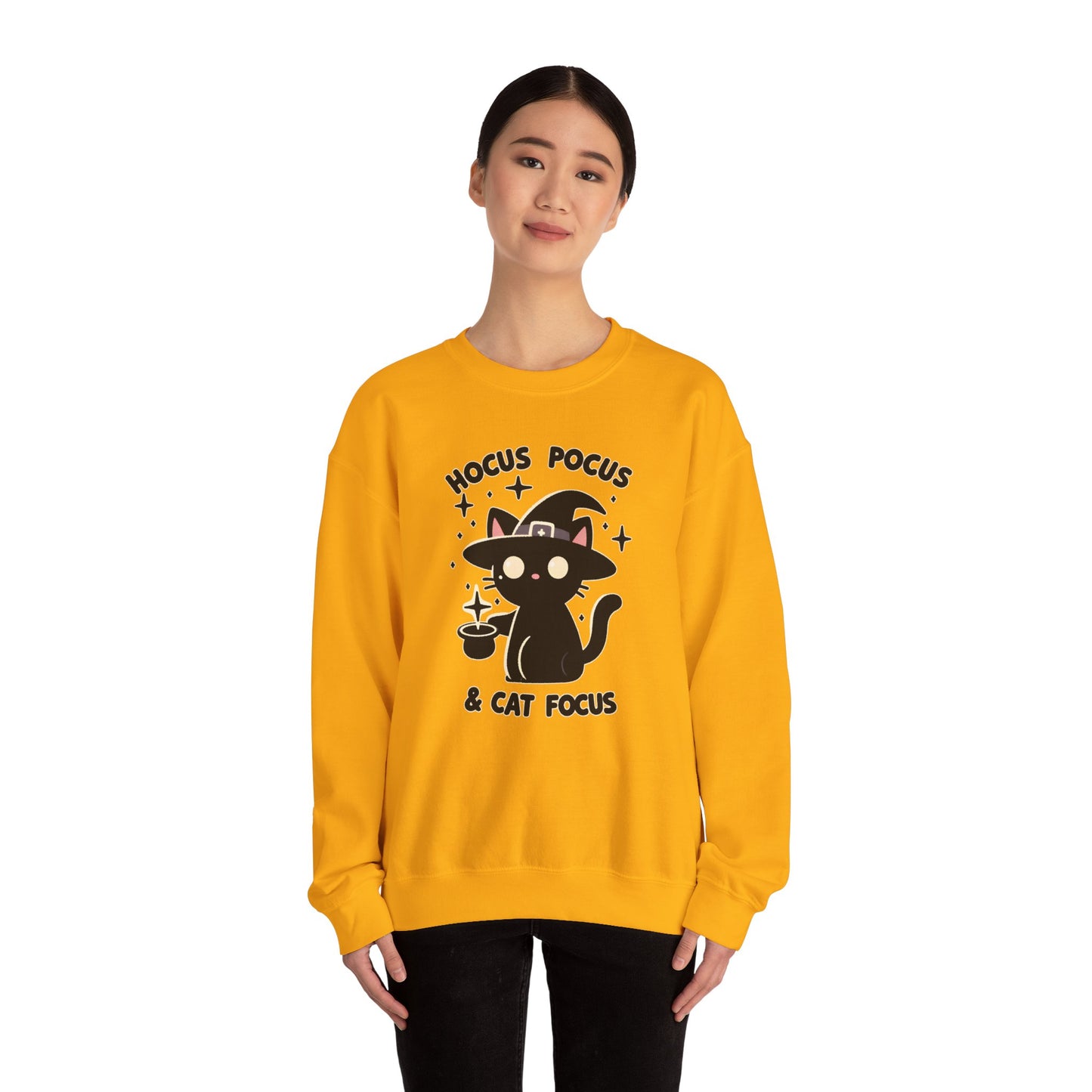 Hocus Pocus & Cat Focus Sweatshirt