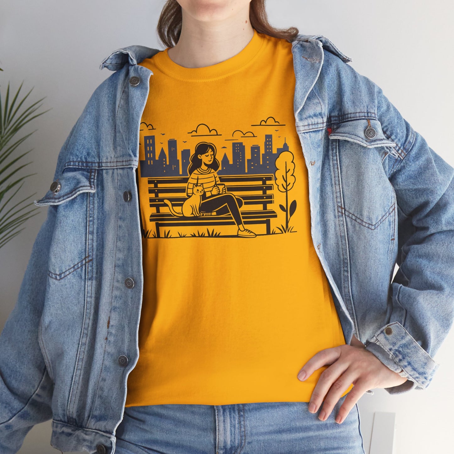 Cat Bench Chill T-Shirt