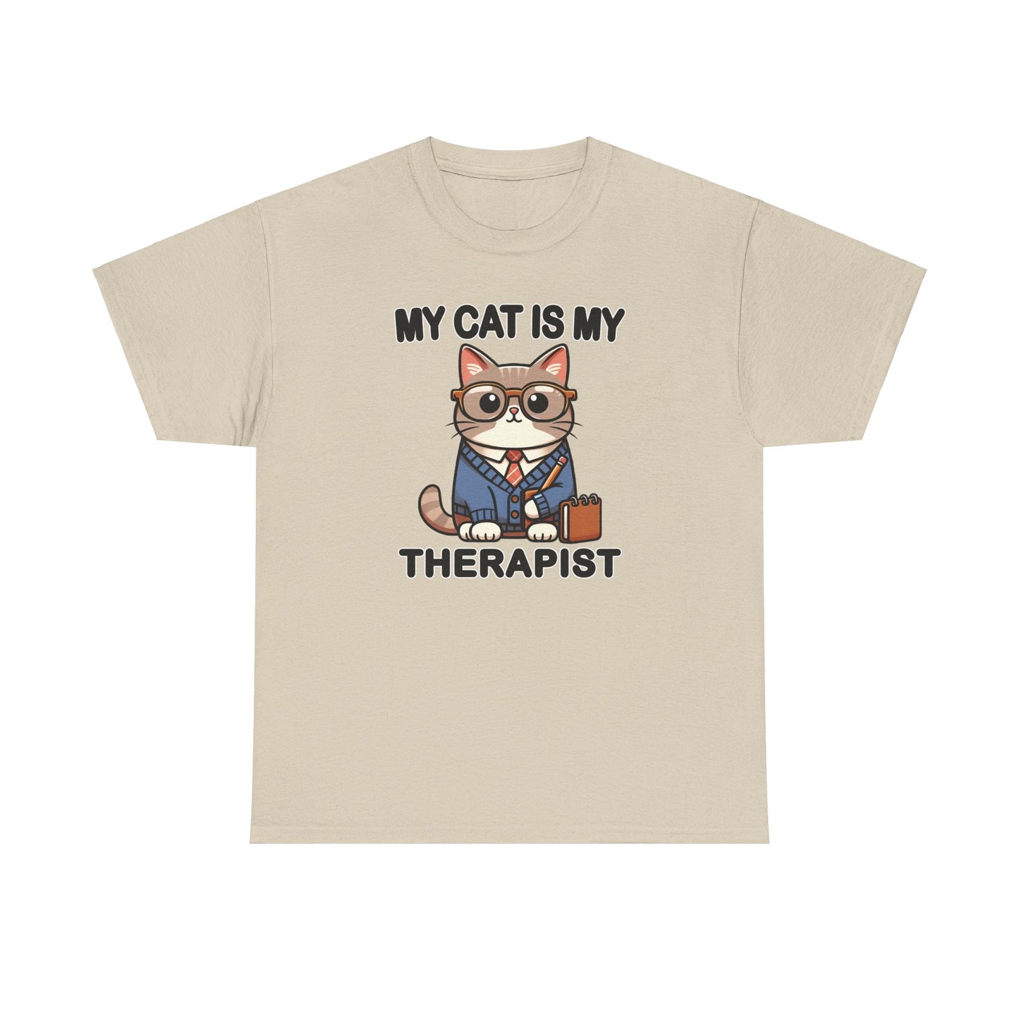 My Cat is My Therapist T-Shirt