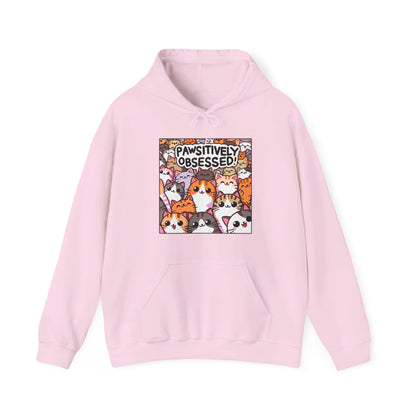 Pawsitively Obsessed Gender-Neutral Hoodie