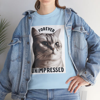 Forever Unimpressed Cat T-Shirt