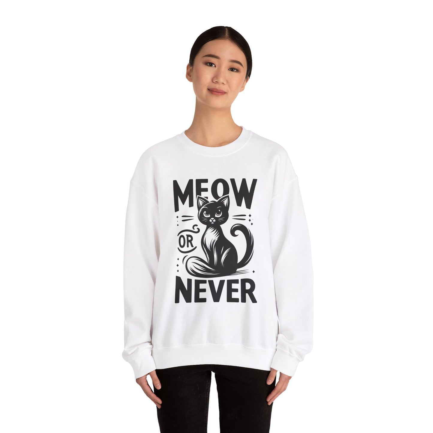 Meow or Never Sweatshirt