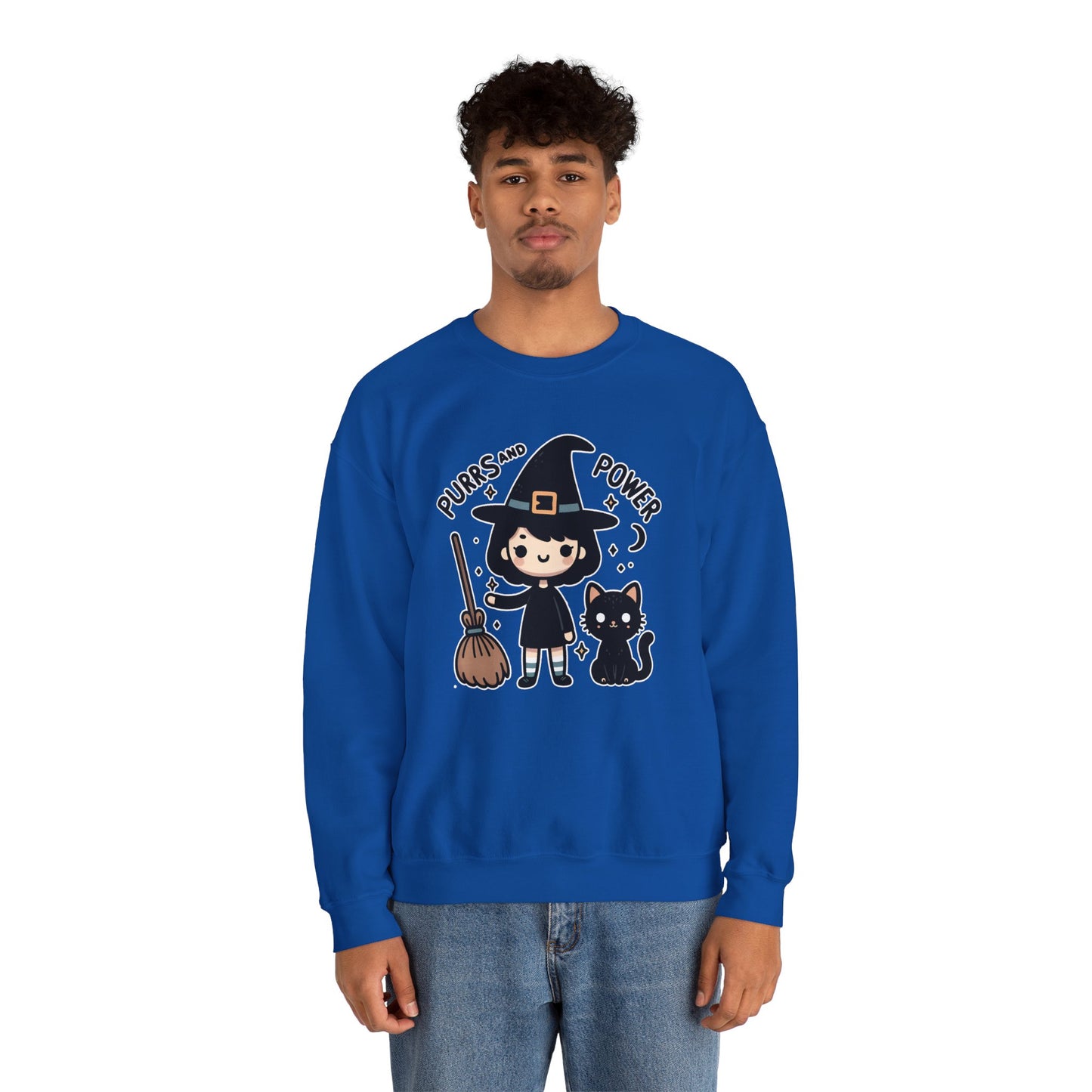 Purrs & Power Sweatshirt