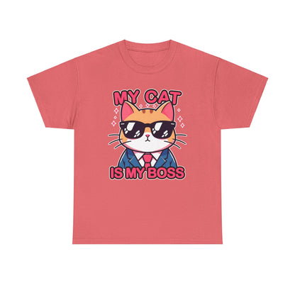 My Cat is my Boss T-Shirt