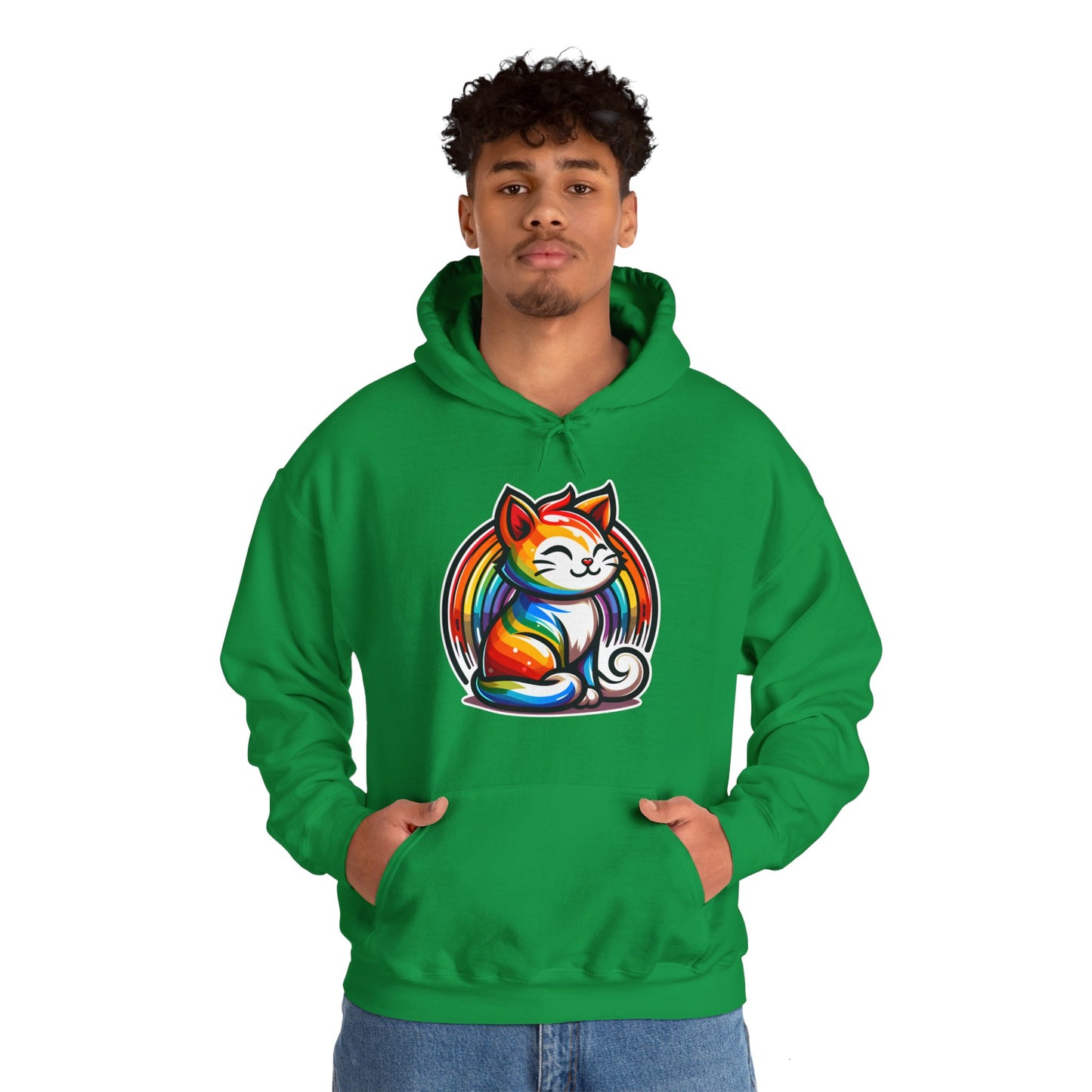 Rainbow Cat Hoodie