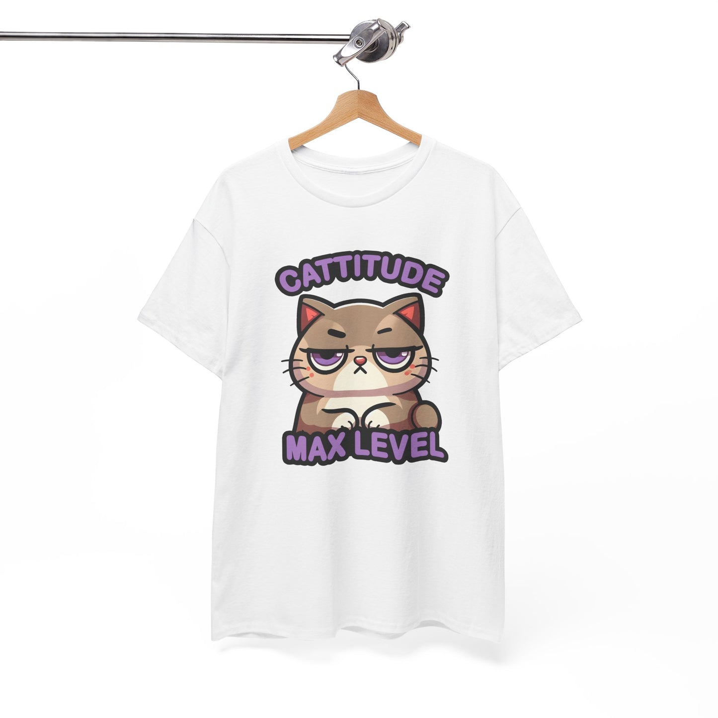 Cattitude Max Level T-Shirt