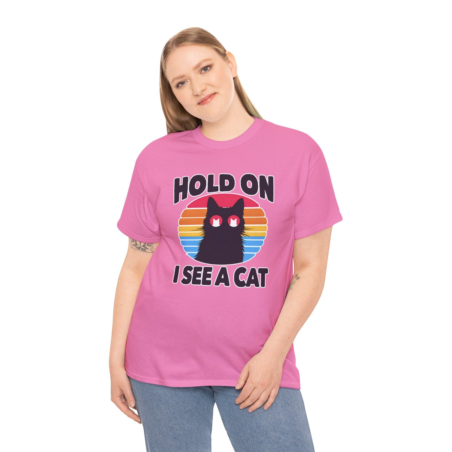 Hold On. I See a Cat T-Shirt