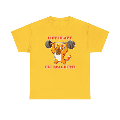 Lift Heavy, Eat Spaghetti T-Shirt