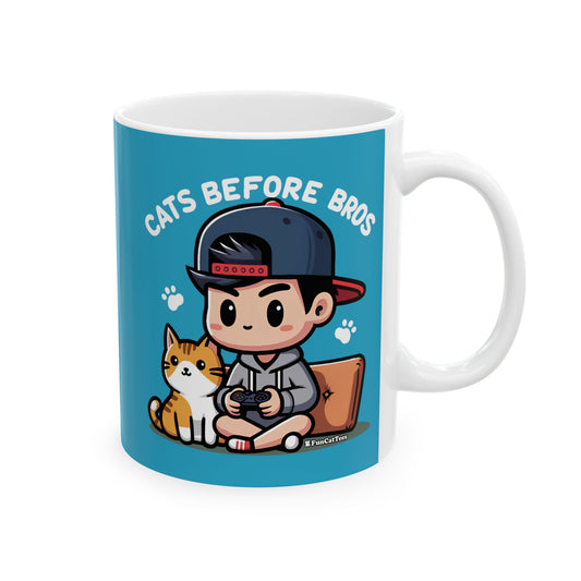 Cats Before Bros Mug