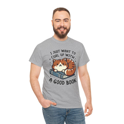 Curl Up With a Good Book T-Shirt