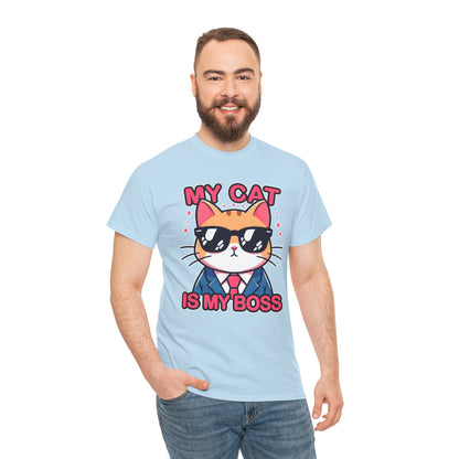 My Cat is my Boss T-Shirt