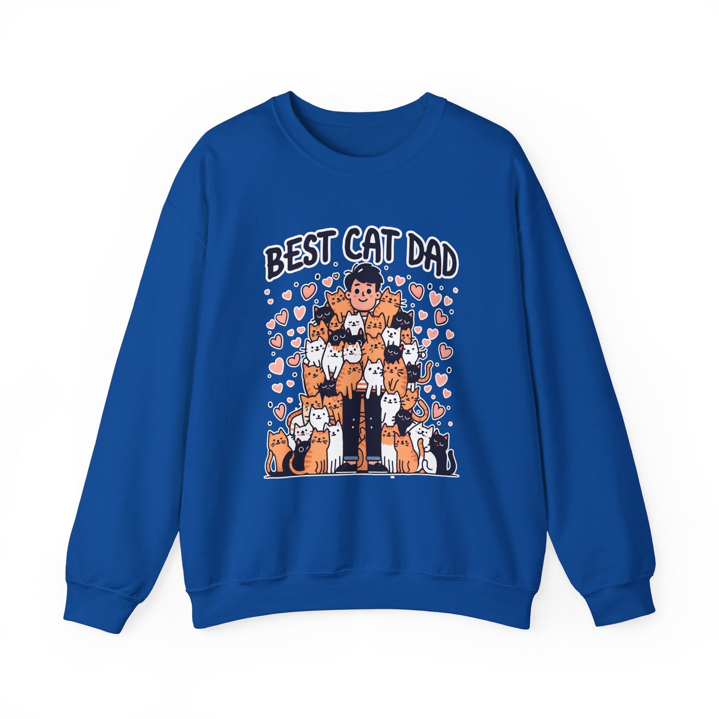 Best Cat Dad Sweatshirt