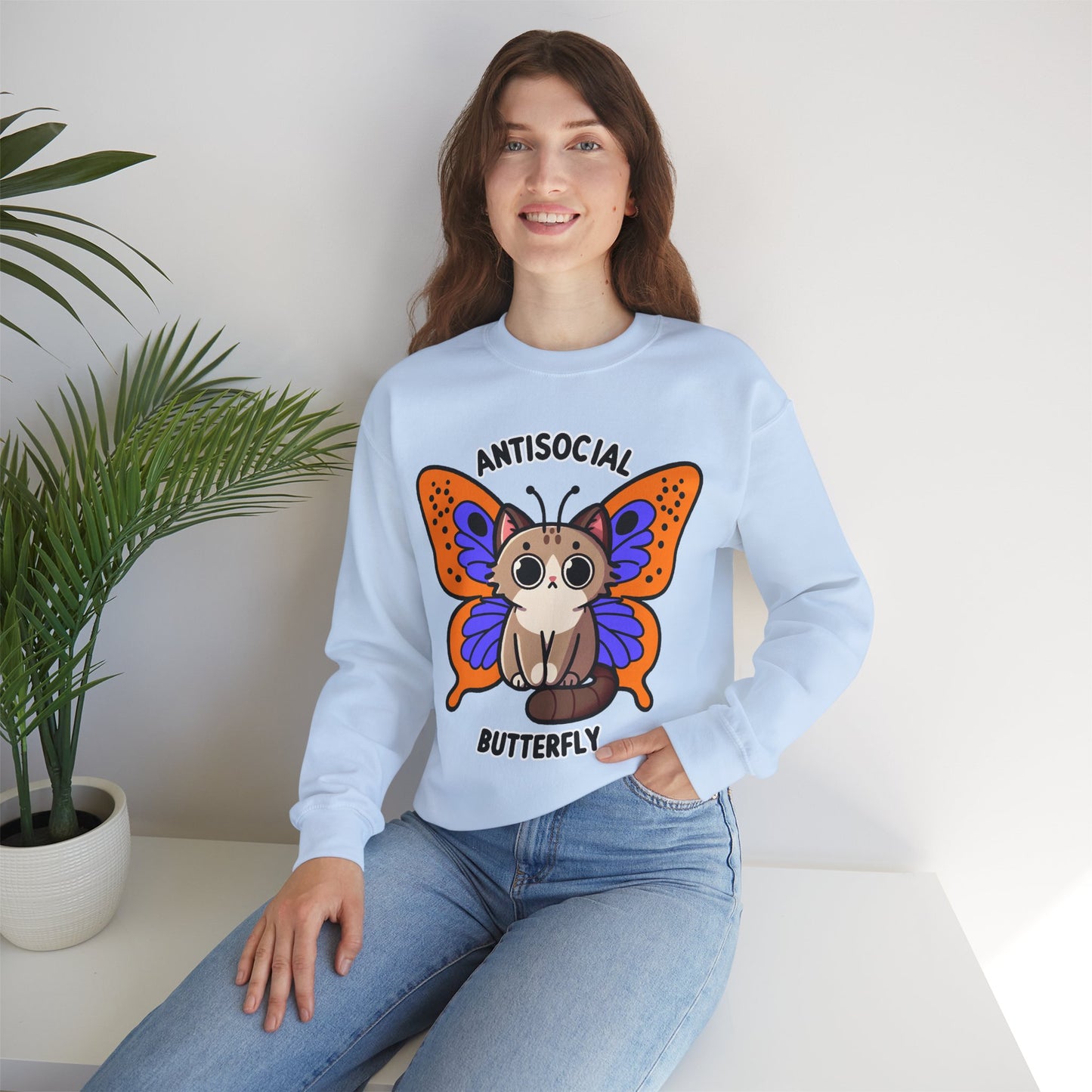 Antisocial Butterfly Sweatshirt