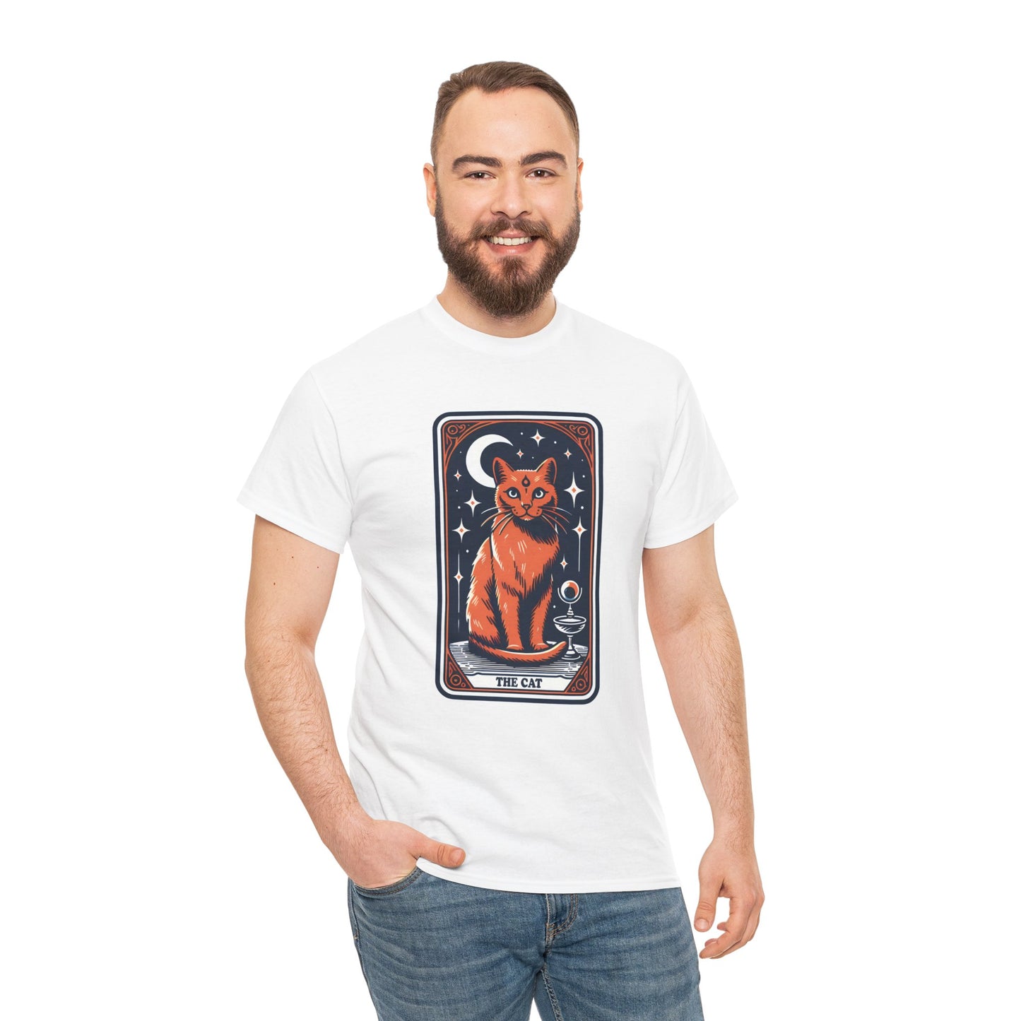 Cat Tarot Card T-Shirt