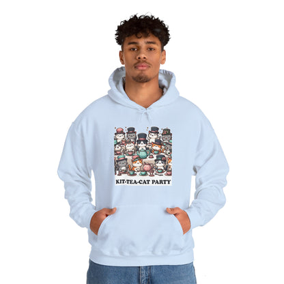 Kit-Tea-Cat Party Hoodie