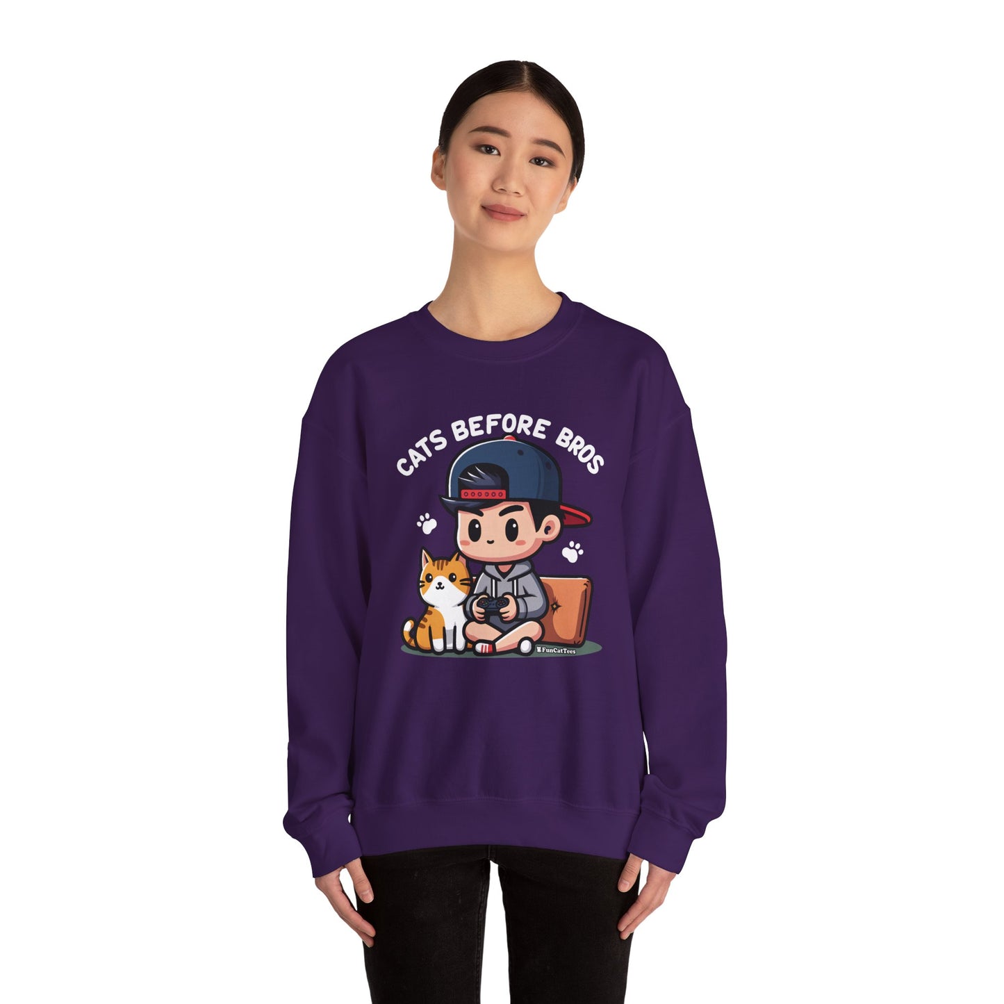 Cats Before Bros Sweatshirt